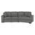 Logansport Fabric 2-Piece Sectional with Pull-out Ottoman