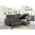 Carolina Fabric Reversible Sectional with Storage
