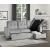 Carolina Fabric Reversible Sectional with Storage