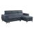 Cadence Fabric Reversible Sectional
