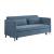 Greenway Velvet Convertible Studio Sofa with Pull-out Bed