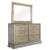 Sophia Wood Double Dresser w/6 Drawers