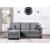 Monty Fabric Reversible Sofa Chaise