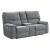 Dickinson Fabric Power Double Reclining Loveseat