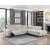 Adahlia Chenille 2-Piece Power Reclining Sectional with Right Chaise