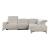 Adahlia Chenille 2-Piece Power Reclining Sectional with Right Chaise