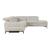 Adahlia Chenille 2-Piece Power Reclining Sectional with Right Chaise