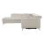 Bienvenue Polyester 2‑Piece Power Reclining Sectional with Left Chaise