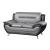 Matteo Leatherette Loveseat