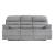Sherbrook Polyester Fabric Double Reclining Sofa