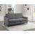 Adelia Velvet Convertible Studio Sofa with Pull-out Bed