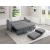 Adelia Velvet Convertible Studio Sofa with Pull-out Bed