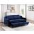 Adelia Velvet Convertible Studio Sofa with Pull-out Bed