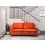 Adelia Velvet Convertible Studio Sofa with Pull-out Bed