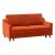 Adelia Velvet Convertible Studio Sofa with Pull-out Bed