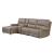 LeGrande Fabric Power Reclining Sectional with Power Headrest, Left Chaise Facing