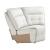 Salida Polyester Power Double Reclining Modular Loveseat with Power Headrests
