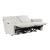Salida Polyester Power Double Reclining Modular Loveseat with Power Headrests