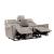 Burwell Leatherette Power Double Reclining Loveseat