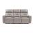 Burwell Leatherette Power Double Reclining Sofa