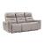 Burwell Leatherette Power Double Reclining Sofa