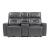 Burwell Leatherette Power Double Reclining Loveseat