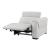 McPherson L-Shaped Chenille 6‑Piece Power Reclining Modular Sectional with Power Headrests