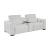 McPherson Chenille Power Double Reclining Modular Loveseat with Center Console & Power Headrests