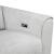 McPherson Chenille Power Double Reclining Modular Loveseat with Center Console & Power Headrests