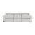 McPherson Chenille Power Double Reclining Modular Sofa with Power Headrests