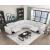 McPherson Chenille Power Double Reclining Modular Loveseat with Center Console & Power Headrests