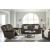 Dorman Faux Leather Reclining Loveseat w/Console