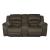 Dorman Faux Leather Reclining Loveseat w/Console