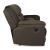Dorman Faux Leather Reclining Loveseat w/Console