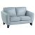 Spivey Leather/Leatherette Loveseat
