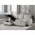 Morelia Fabric Sectional with Pull-out Bed and Hidden Storage, Left Chaise Facing