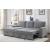 Morelia Fabric Sectional with Pull-out Bed and Hidden Storage, Left Chaise Facing