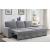 Morelia Fabric Sectional with Pull-out Bed and Hidden Storage, Right Chaise Facing