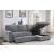 Morelia Fabric Sectional with Pull-out Bed and Hidden Storage, Right Chaise Facing