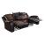 Briscoe Leatherette Double Reclining Sofa