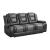 Briscoe Leatherette Reclining Living Room Set