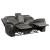 Centeroak Microfiber Reclining Living Room Set