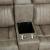 Centeroak Microfiber Double Reclining Loveseat