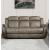 Centeroak Microfiber Double Reclining Sofa