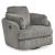 Tie-Breaker Polyester Swivel Glider Recliner