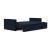 Newilla Storage Sofa Bed w/ Slim Arm Rests