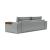 Newilla Storage Sofa Bed w/ Wide Arm Rests