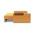 Newilla Storage Sofa Bed w/ Wide Arm Rests