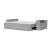 Newilla Storage Sofa Bed w/ Wide Arm Rests