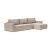 Newilla Reversible Storage Sleeper Sectional w/ Standart Arm Rests